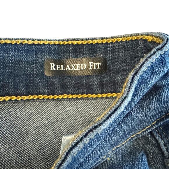 Judy Blue Jeans Women's Size 1 1/25 Blue Denim Relaxed Skinny Distressed 1162 - Picture 5 of 12